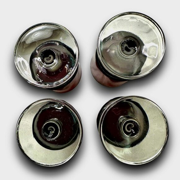 Arcoroc Luminarc France Cavalier Ruby Red Glass 6oz  4" Wine Cocktail Cordial 4 - Picture 3 of 8